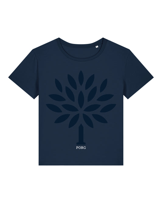 PORG Dámské Triko Tmavě Modré