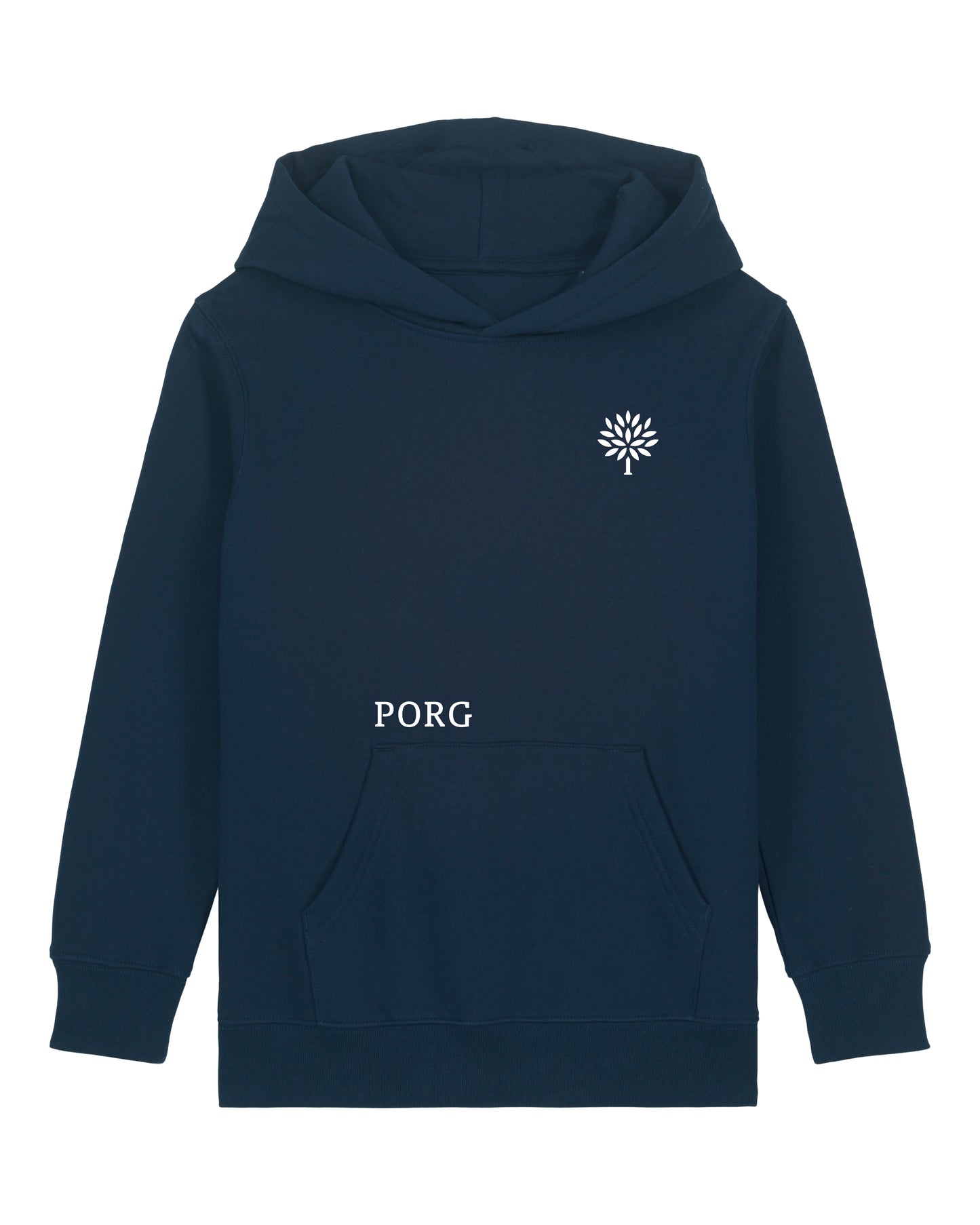 PORG - PORG Dětská Mikina Přes Hlavu Tmavě Modrá