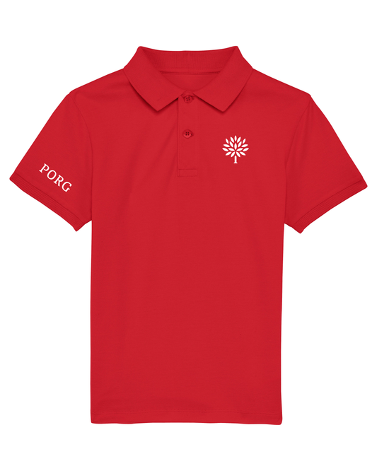PORG - Dětksé Polo Červené Kolekce 26/27