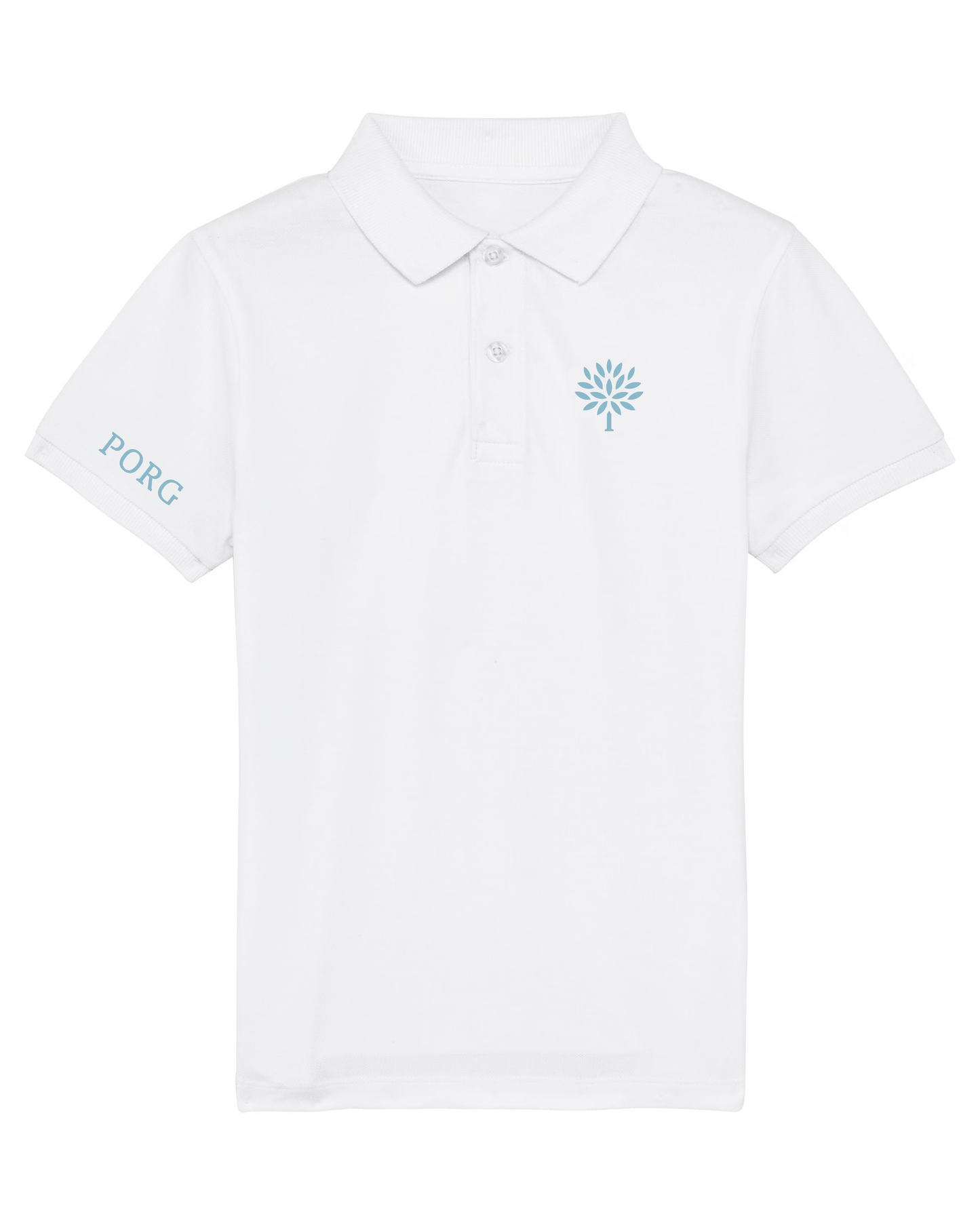 PORG - Dětské Polo Bílé Kolekce 26/27