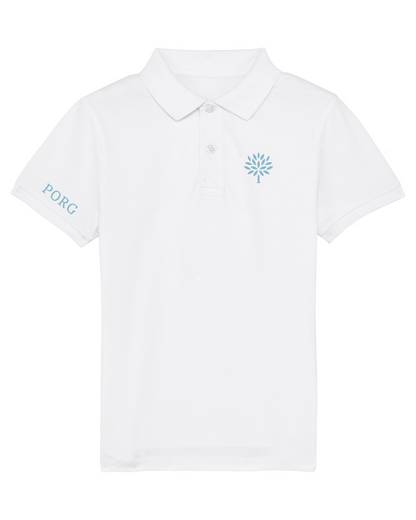 PORG - Dětské Polo Bílé Kolekce 26/27