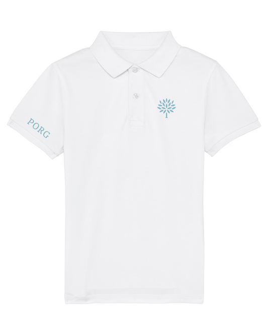 PORG - Dětské Polo Bílé Kolekce 26/27